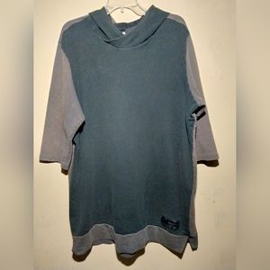 Men's ADIDAS Basketball League 3/4 Length Sleeves Hoodie Pullover•2X